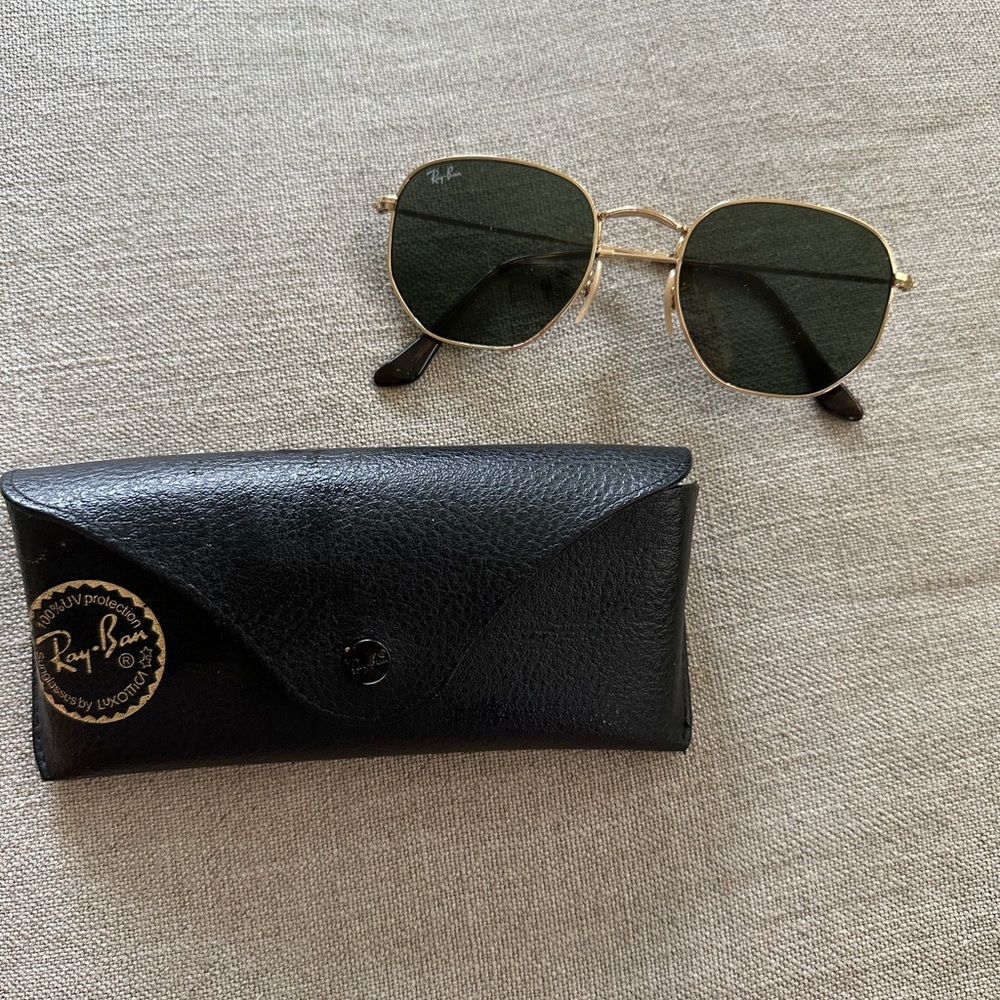Ray-Ban Hexagonal Flat Lense Sunglasses